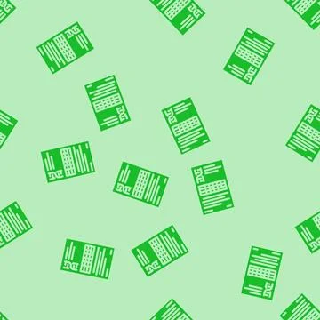 Researching topics technical writer glyph vector seamless pattern 스톡 일러스트