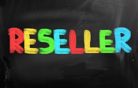 Reseller concept Stock Illustration