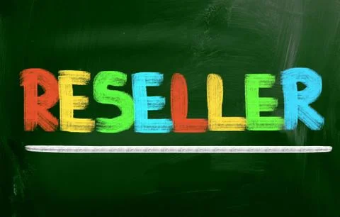 Reseller concept Stock Illustration