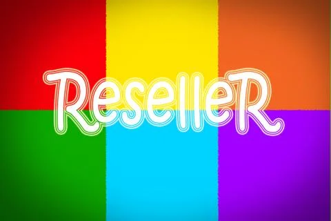 Reseller concept Stock Illustration