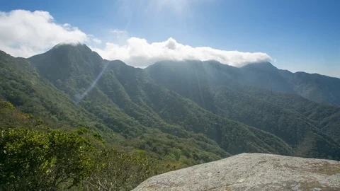 Reserva de la Biosfera La Sepultura Mountains Timelapse, Chiapas, Mexico Stock Footage 101065178