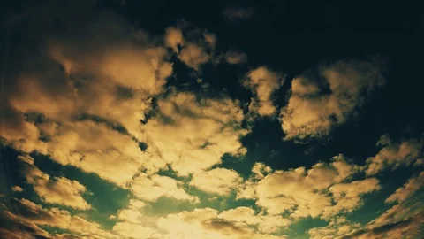 Reservando-Cumulus clouds overhead Stock Footage 94652986