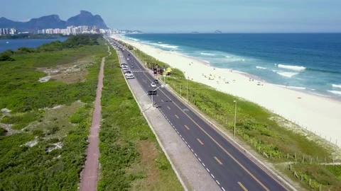 Reserve Beach, Rio de Janeiro, Brazil Stock Footage 139364972