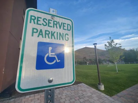 Reserve parking Stock Photos
