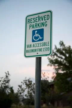 Reserved parking Stock Photos