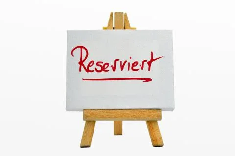 Reserved Stock Photos