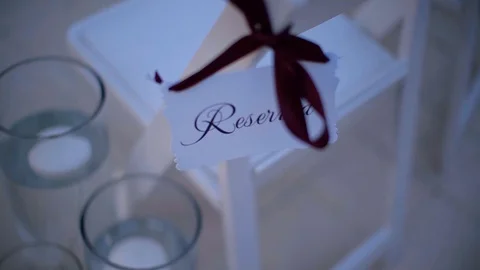 Reserved Seating Stock Footage 129701870