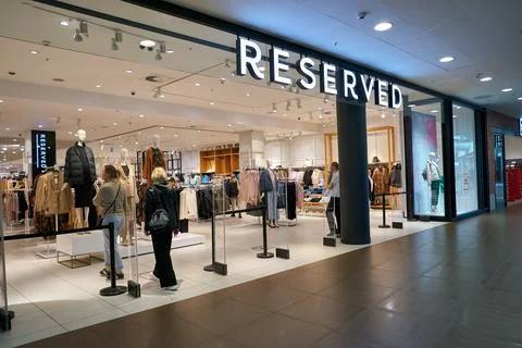 Reserved store Stock Photos