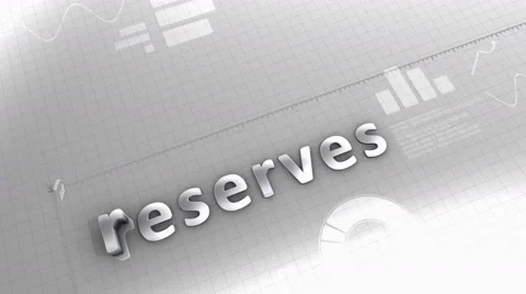 Reserves growing chart, statistic and data Stock Footage 57299623