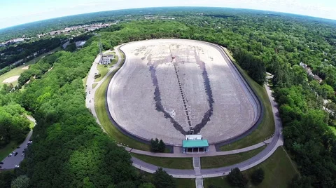 Reservoir Empty Aerial Stock Footage 57751604