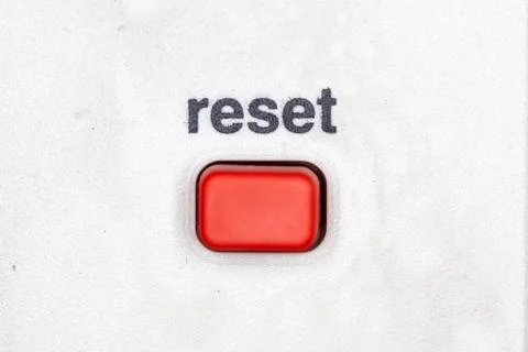 Reset button Stock Photos