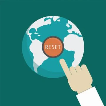 Reset the earth Stock Illustration