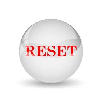 Reset icon. internet button on white background.. 스톡 일러스트