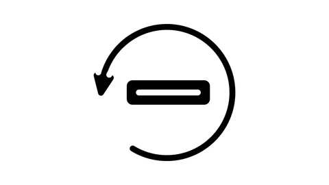 Reset password glyph icon animation Stock Footage 227110321