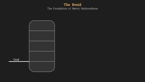 The Resid - The foundation of heavy hydrocarbons Vídeos de archivo 340753042