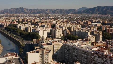 Resident district in Murcia Video stock 125380325