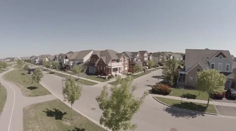 Residential Aerials Stockbeeldmateriaal 51471024