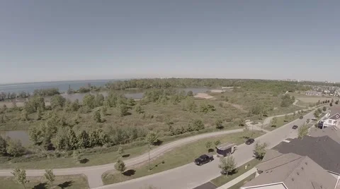 Residential Aerials Stock Footage 51471668