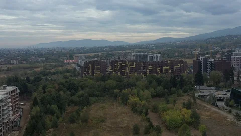 Residential Area Sofia Stock Footage 116553655