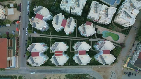 Residential area in Turkey Stock Footage 256926121