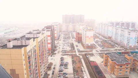 Residential building Stock Footage 88669670