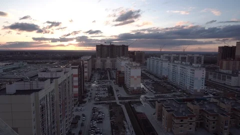 Residential building Stock Footage 88670004