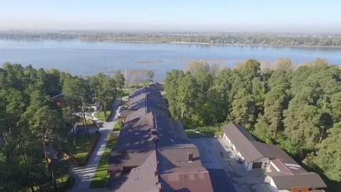 Residential building Stock Footage 99297411