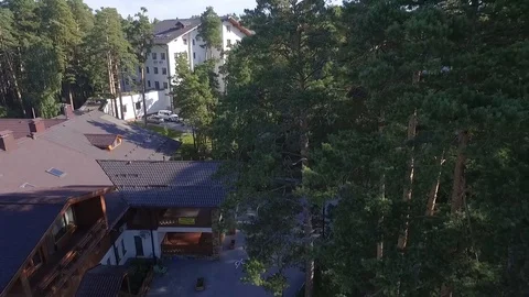 Residential building Stock Footage 99297438