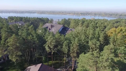 Residential building Stock Footage 99297452