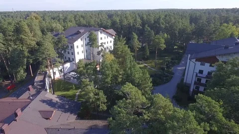 Residential building Stock Footage 99297477