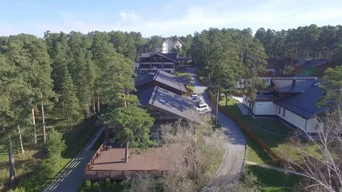 Residential building Stock Footage 99297515