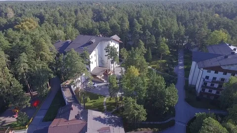 Residential building Stock Footage 99297524