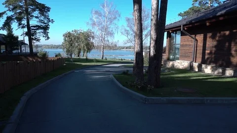 Residential building Stock Footage 99297555