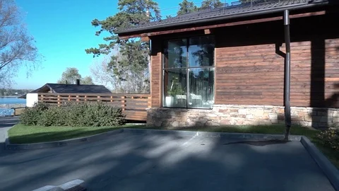 Residential building Stock Footage 99297565