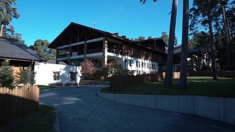 Residential building Stock Footage 99297605