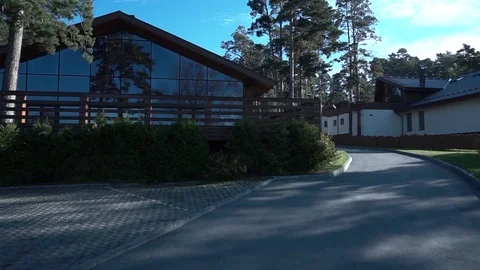 Residential building Stock Footage 99297608