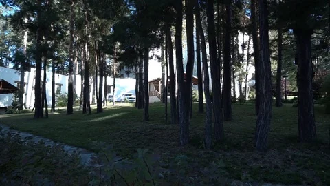 Residential building Stock Footage 99297625