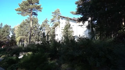 Residential building Stock Footage 99297629