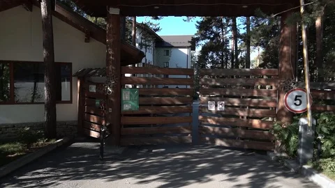 Residential building Stock Footage 99297635