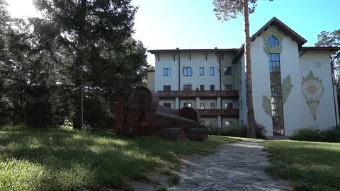 Residential building Stock Footage 99297659