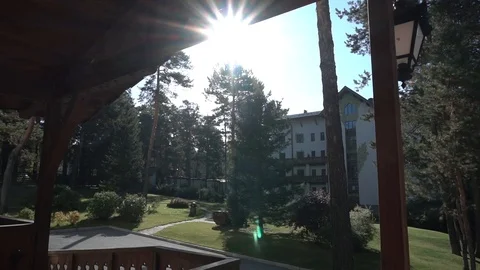 Residential building Stock Footage 99297667