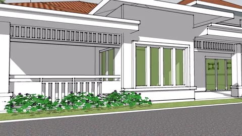 Residential building Stock Footage 251729829
