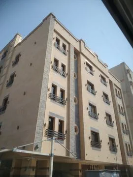 The residential building view Foto stock
