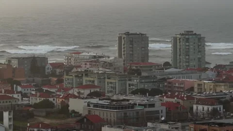 Residential buildings Stock Footage 328597010