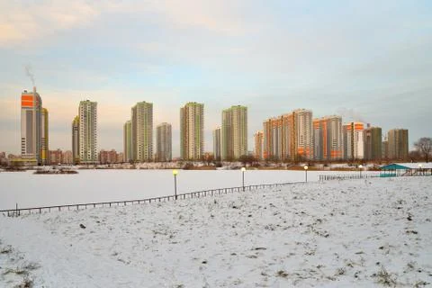 The residential complex "Sofia" on the southern highway from the company of L Stock Photos