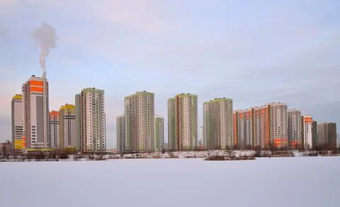The residential complex "Sofia" on the southern highway from the company of L Stock Photos