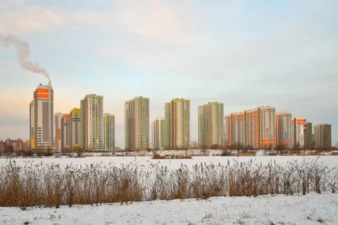 The residential complex "Sofia" on the southern highway from the company of L Stock Photos