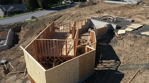 Residential Construction 10 Stock Footage 116748886