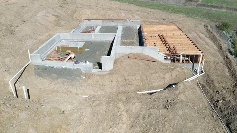 Residential Construction 2 Stock Footage 116748849