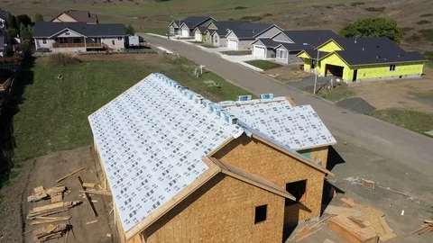 Residential Construction 6 Stock Footage 116748883